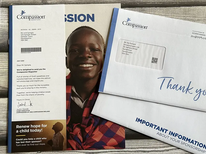 Compassion Supporter Journey campaign produced by Kingsline Solutions, East Sussex